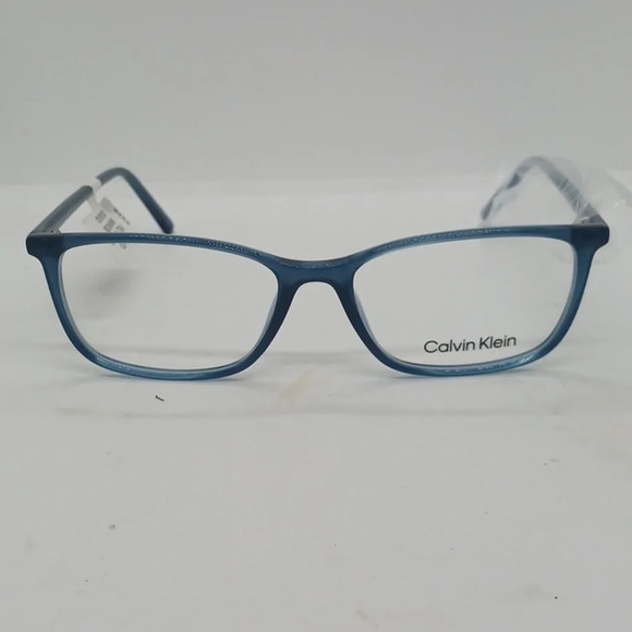 NWT RX-ABLE CALVIN KLEIN EYEGLASS FRAMES CK19512G CRYSTAL TEAL